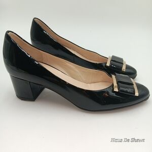 Hogl Patent Leather Low Pump Black